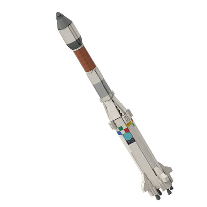 Ariane 1 Launch Vehicle Building Kit | LEGO-Compatible MOC - 3