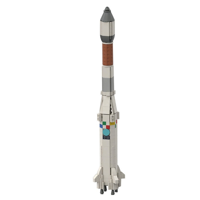 Ariane 1 Launch Vehicle MOC Building Kit | Space Rocket Model - 5