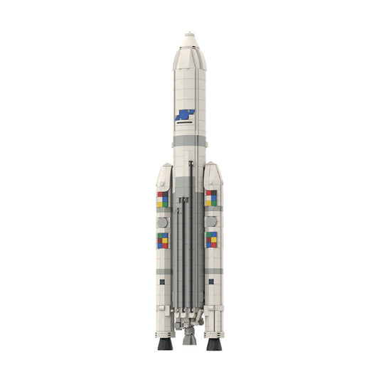 Ariane 5 Rocket Building Kit | LEGO-Compatible MOC - 1