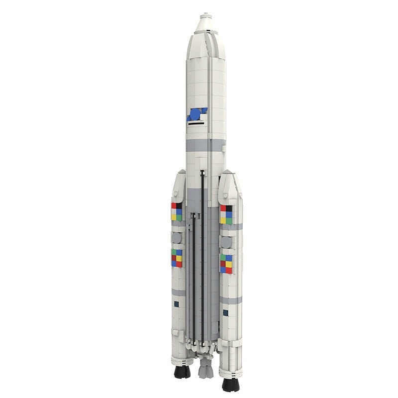 Ariane 5 Rocket MOC Building Kit | Space Launch Vehicle Model - 4