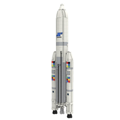 Ariane 5 Rocket MOC Building Kit | Space Launch Vehicle Model - 4