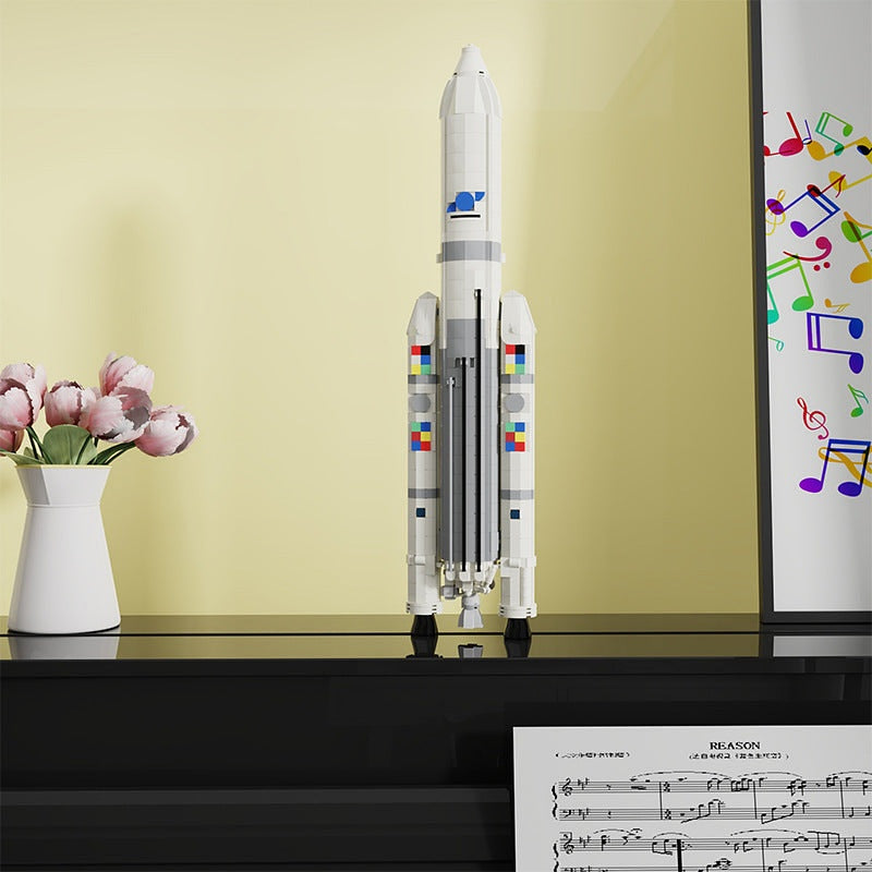 Ariane 5 Rocket MOC Building Kit | Space Launch Vehicle Model - 8