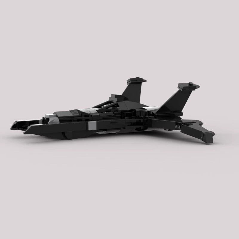 arkham asylum batwing building set | batman | moc-94980 - 2