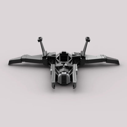 arkham asylum batwing building set | batman | moc-94980 - 3