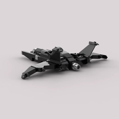arkham asylum batwing building set | batman | moc-94980 - 4