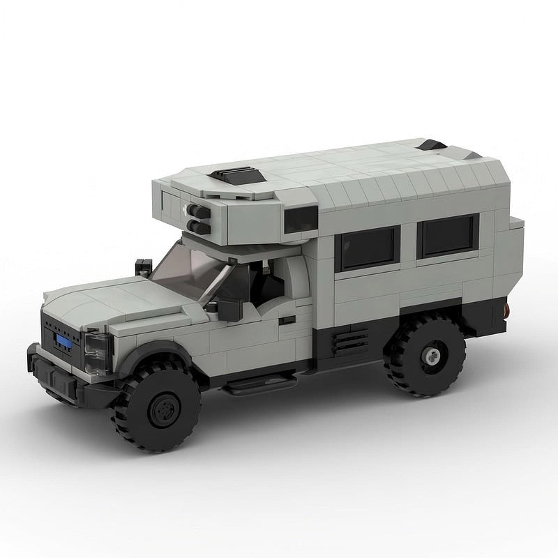 Armadillo Heavy Utility Truck MOC Building Kit | Industrial Vehicle Model - 1