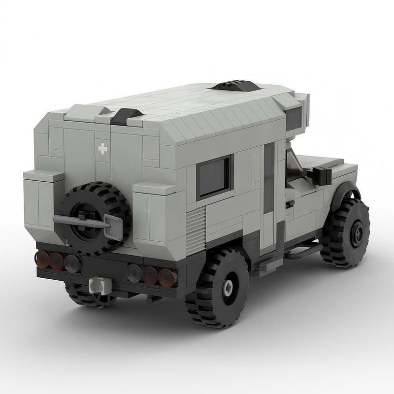 Armadillo Heavy Utility Truck MOC Building Kit | Industrial Vehicle Model - 2