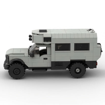 Armadillo Heavy Utility Truck MOC Building Kit | Industrial Vehicle Model - 4