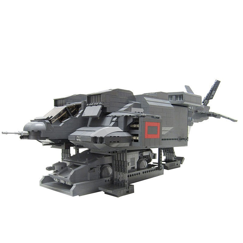 Armored Orbital Dropship MOC Building Kit | Missile-Pod Gunship - 3