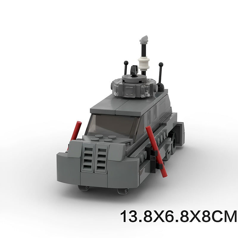Armored Tornado Intercept Vehicle MOC Building Kit - 5