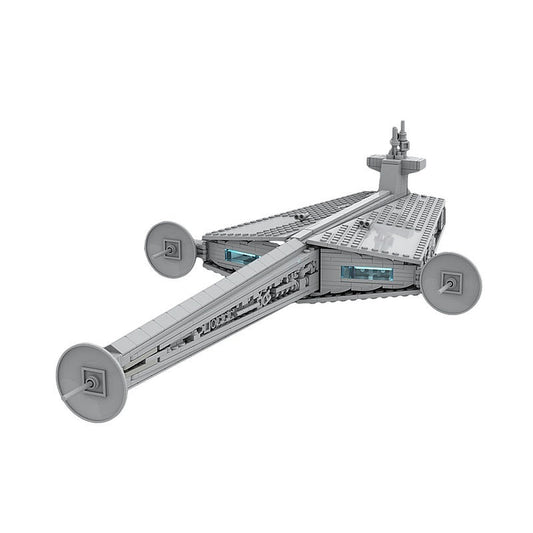 Arrestor-Class Tractor Beam Cruiser MOC Spaceship Building Kit - 1