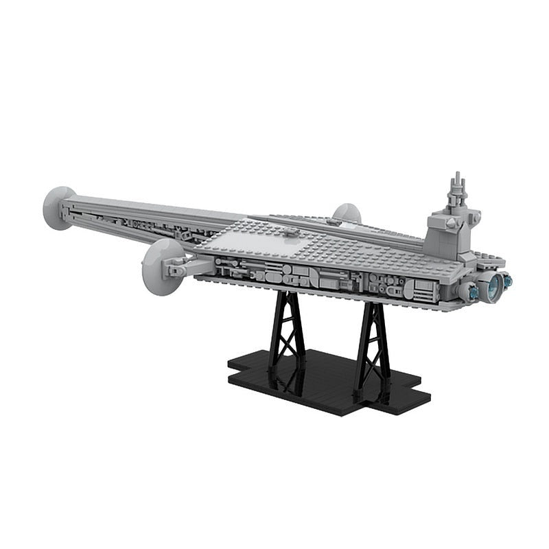 Arrestor-Class Tractor Beam Cruiser MOC Spaceship Building Kit - 4