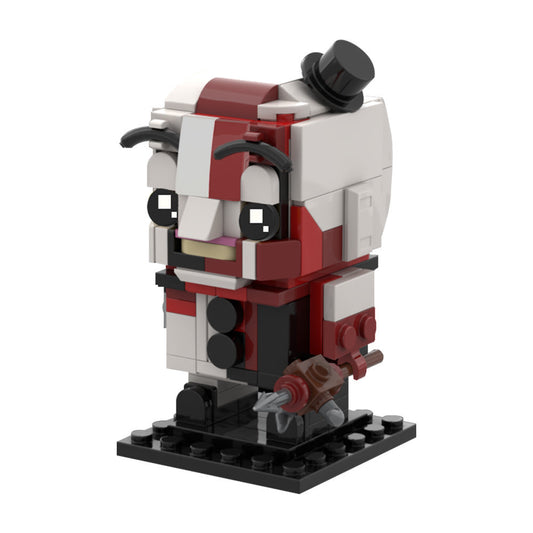 Art Clown Strawberry Jam Edition Brickheadz Building Kit | LEGO-Compatible MOC - 1