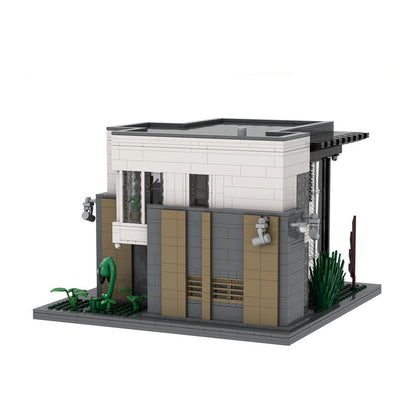 Art Collector's Modern Villa MOC Building Kit - 5
