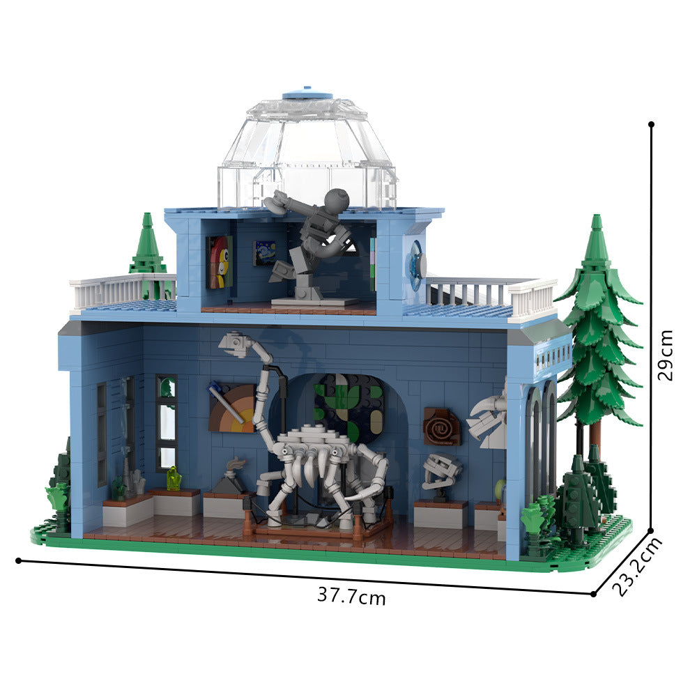 art museum building kit | the simpsons | lego compatible moc - 3