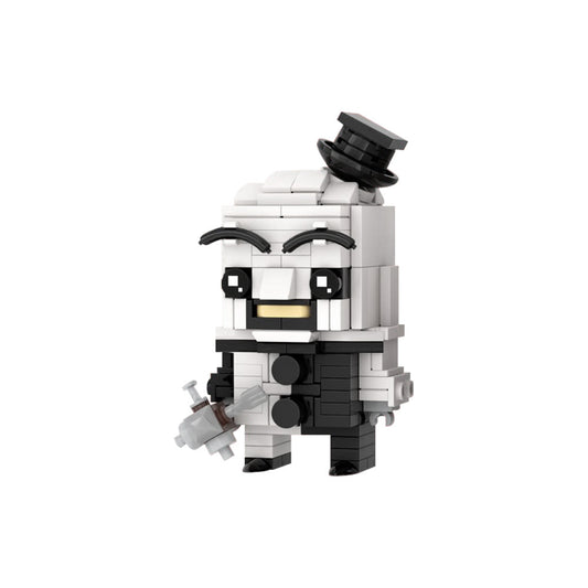 art the clown brickheadz lego moc |  terrifier | moc-200246 - 2