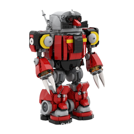 Articulated Giant Egg Battle Mecha Building Kit | LEGO-Compatible MOC - 3