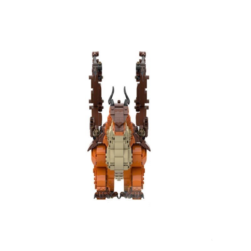 Articulated Mud Dragon MOC Building Kit | LEGO-Compatible MOC - 3