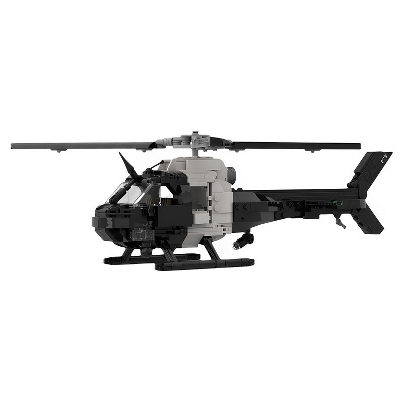AS350 Urban Police Helicopter MOC Building Kit - 1