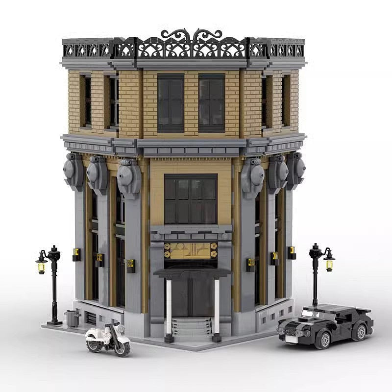 Assassin Underground Hotel MOC Building Kit Hidden Architecture Model - 1