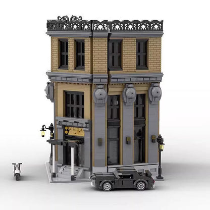 Assassin Underground Hotel MOC Building Kit Hidden Architecture Model - 3
