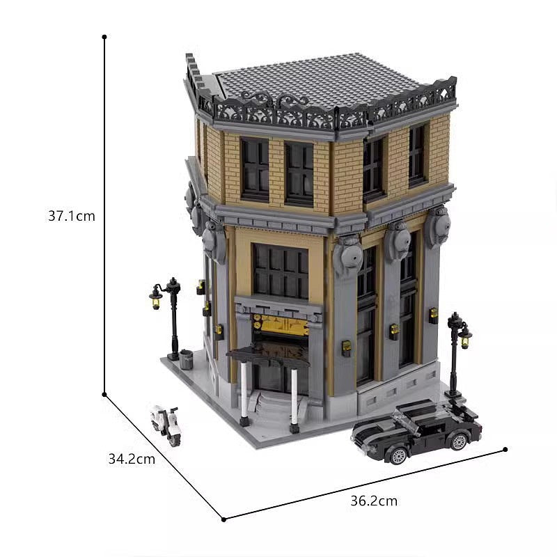 Assassin Underground Hotel MOC Building Kit Hidden Architecture Model - 5