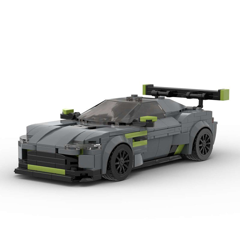 aston martin vantage gtr building set | lego compatible - 3