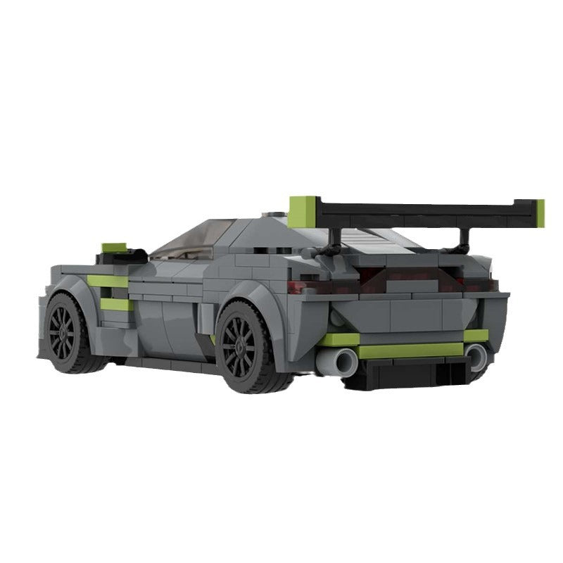 aston martin vantage gtr building set | lego compatible - 4