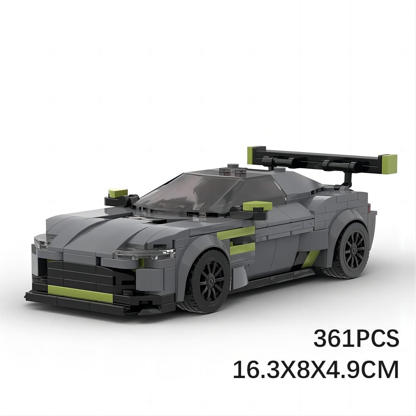 aston martin vantage gtr building set | lego compatible - 5