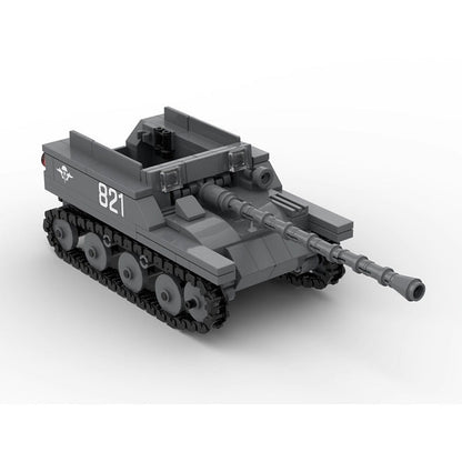 ASU-57 Soviet Tank Destroyer MOC Building Kit | Precision Construction Set - 2