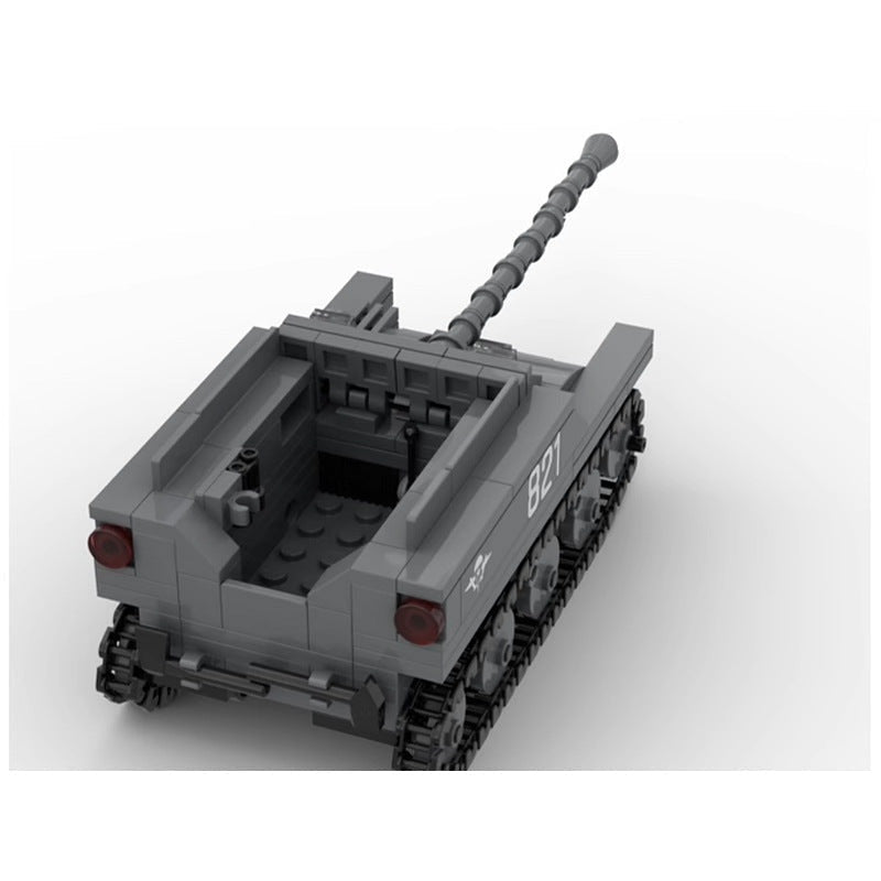 ASU-57 Soviet Tank Destroyer MOC Building Kit | Precision Construction Set - 4