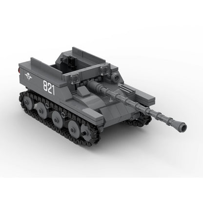 asu-57 tank destroyer building set | moc-151568 - 1