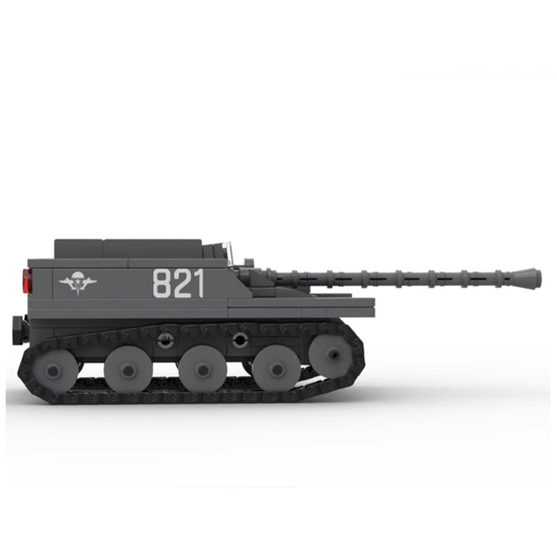 asu-57 tank destroyer building set | moc-151568 - 2