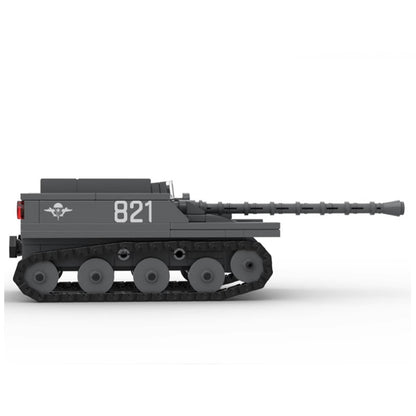 asu-57 tank destroyer building set | moc-151568 - 2