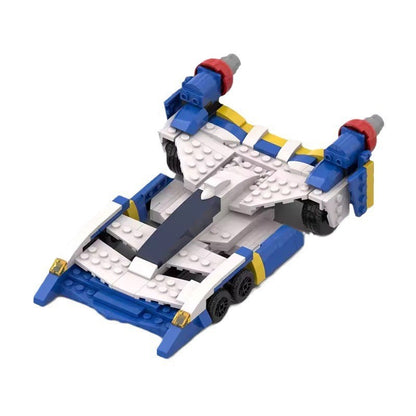 asurada akf-11 building set | future gpx cyber formula | moc-105512 - 1