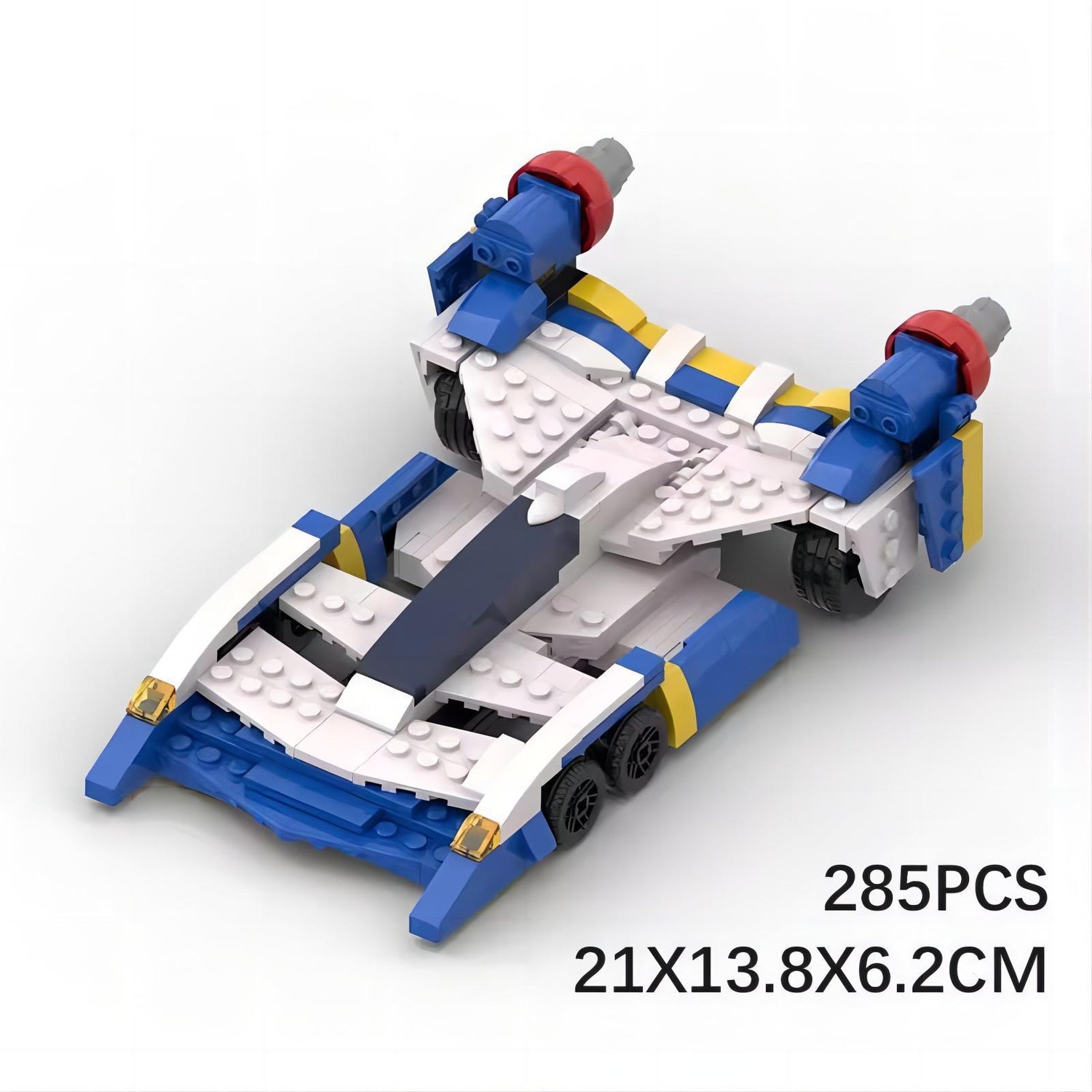 asurada akf-11 building set | future gpx cyber formula | moc-105512 - 3
