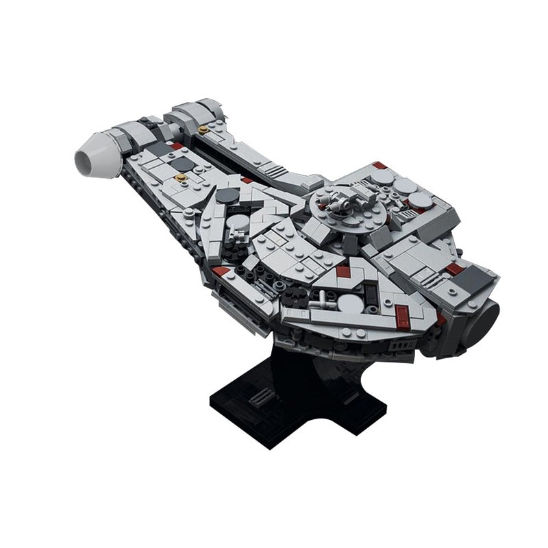 Asymmetric Circular Space Freighter MOC Building Kit - 1