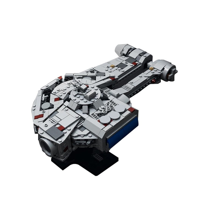 Asymmetric Circular Space Freighter MOC Building Kit - 4