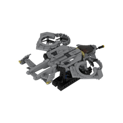 AT-101 Futuristic Helicopter MOC Building Kit | Sci-Fi Aircraft Model - 1