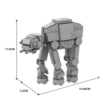 at-at walker building set | star wars | moc-43285 - 4