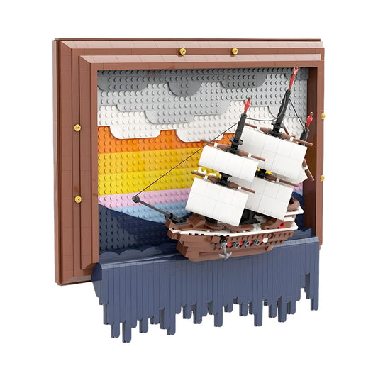 at world's edge paintings building kit | moc-193210 - 5