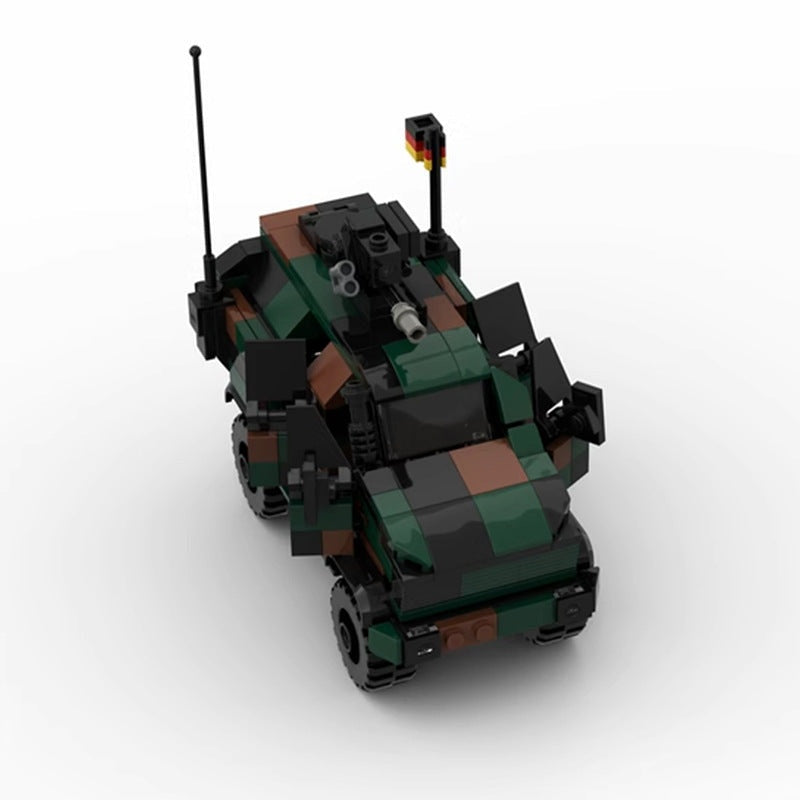 ATF Dingo 2 Tactical Vehicle MOC Building Kit - Custom Military Construction Set - 3
