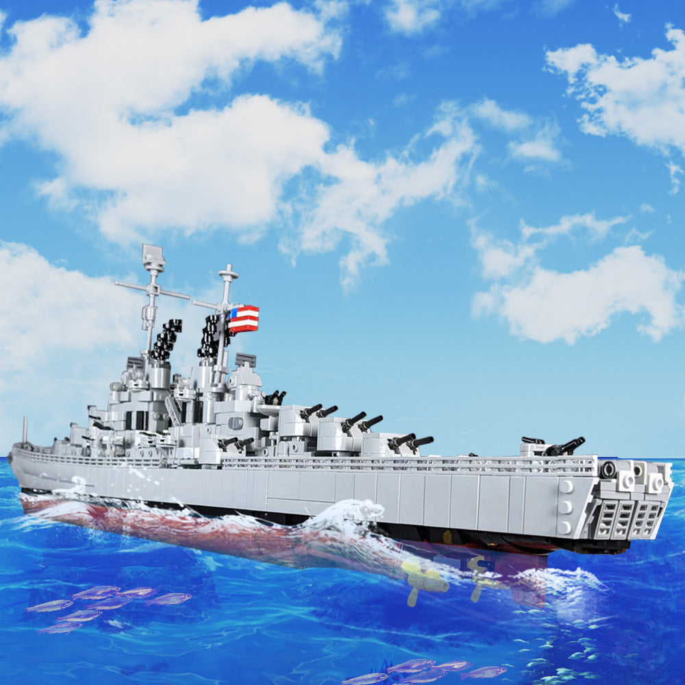 atlanta class cruiser building set | lego compatible - 1