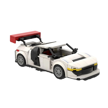 audi r8 lms building set | moc-34314 - 2