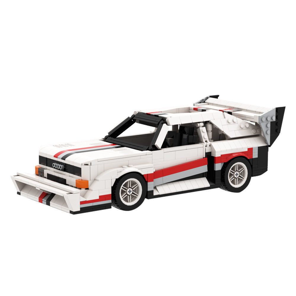 audi sport quattro e2 pikes peak / hillclimb building set | moc-61951 - 5