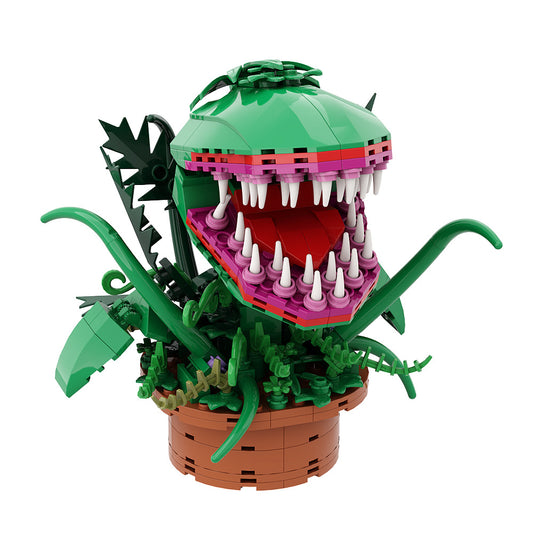 audrey ii man-eating plant moc building set | little shop of horrors - 5