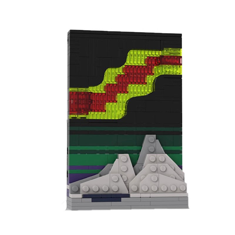 aurora borealis building set | moc-172773 - 2