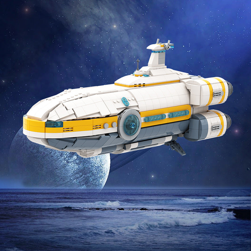 aurora spaceship building set from game subnautica - 1