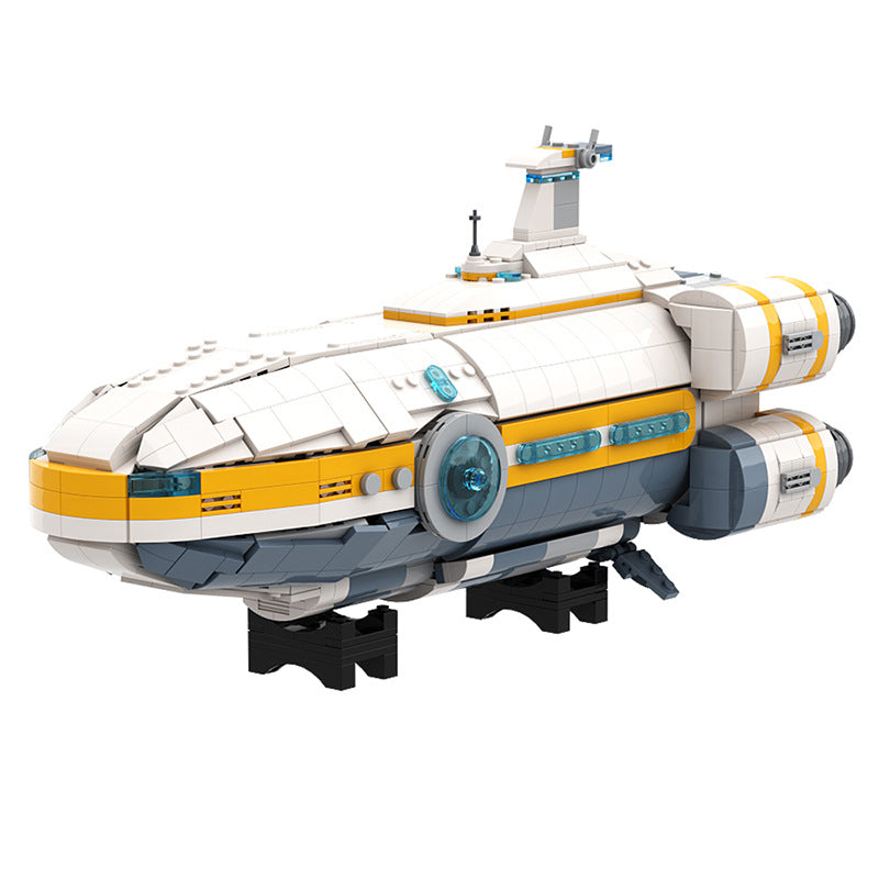 aurora spaceship building set from game subnautica - 3