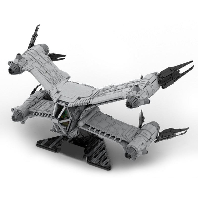 Aurora Starfighter MOC Building Kit | Futuristic Spacecraft Model - 1